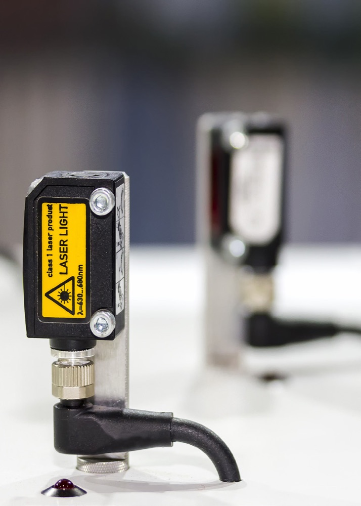 Sensor láser de seguridad industrial